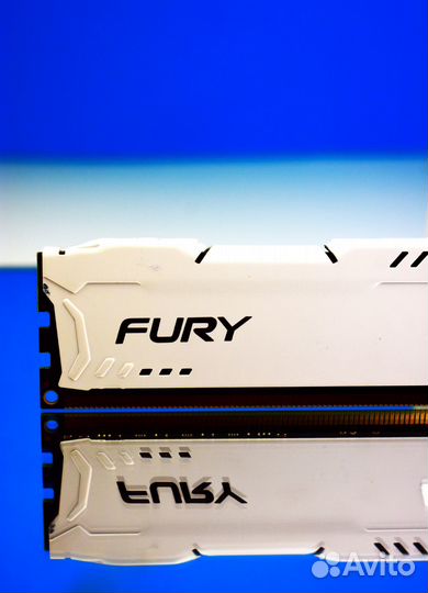 HyperX Fury DDR3 1866 мгц 16 гб