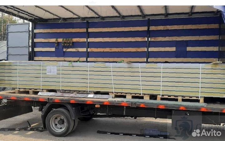 Сэндвич панели кровельные 100 мм