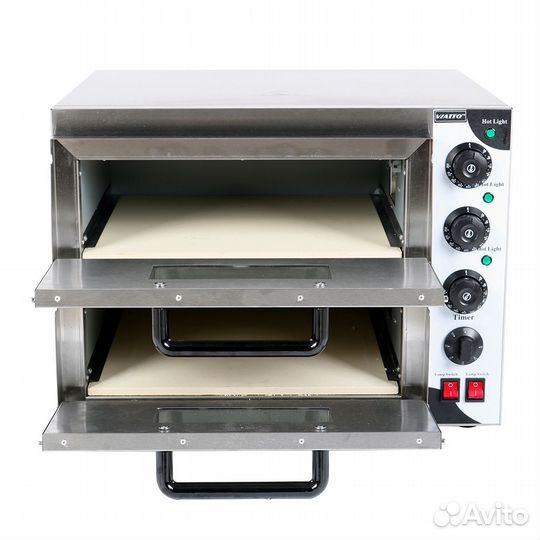 Печь для пиццы Hurakan HKN-MD11 GS 1+1 VA-PO2ST