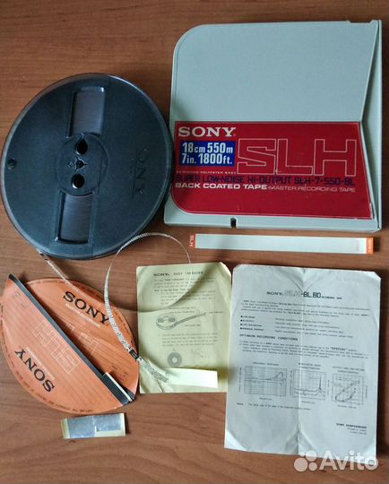 Магнитная лента Sony катушка