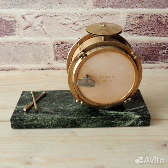 Молния Барабан настольные механические часы