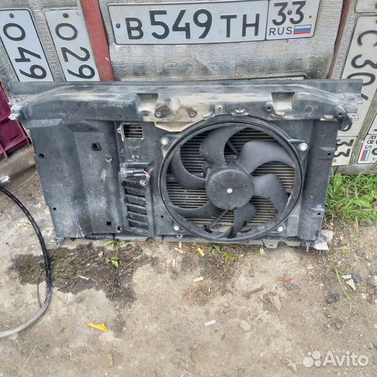 Кассета радиаторов citroen c4