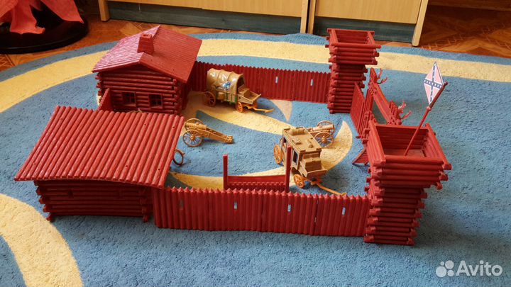 Американский форт. Дикий запад. Германия 1971 г