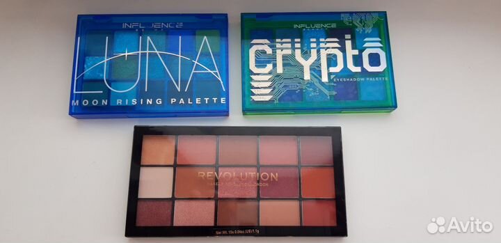 Палетка теней Influence beauty