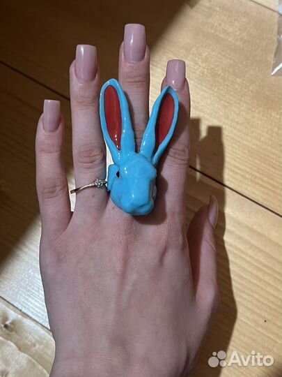 Marcela lopez кольцо кролик poison drop
