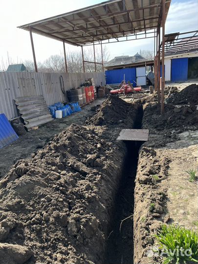 Услуги миниэкскаватора