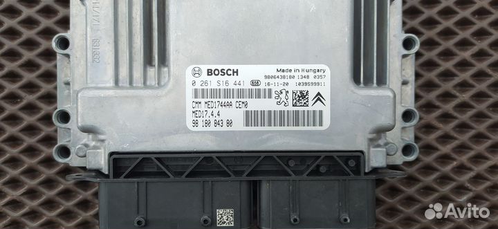 Эбу двигателя Peugeot, Citroen