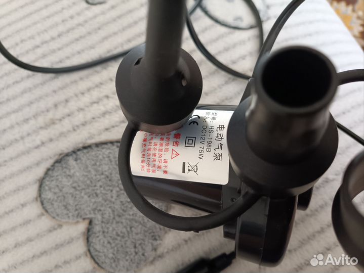 Электрический надувной насос