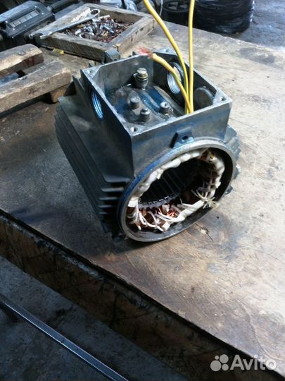 Перемотка, ремонт и обслуживание электродвигателей