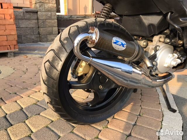 ＬeoHone Разбор Yamaha глушитель саксофон LeoVince ZX хром купить в