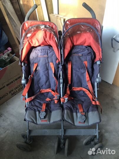 Коляска для двойни maclaren