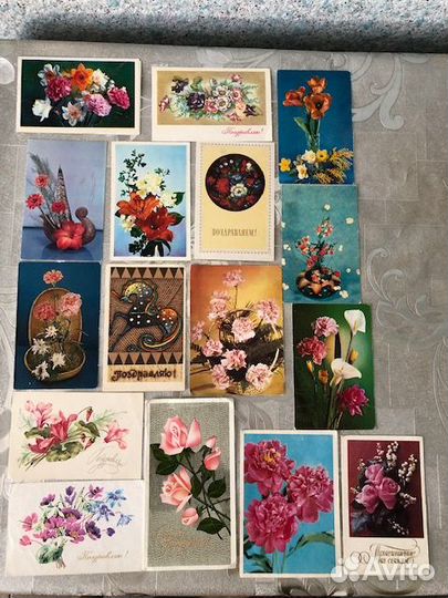 Открытки СССР Наборы