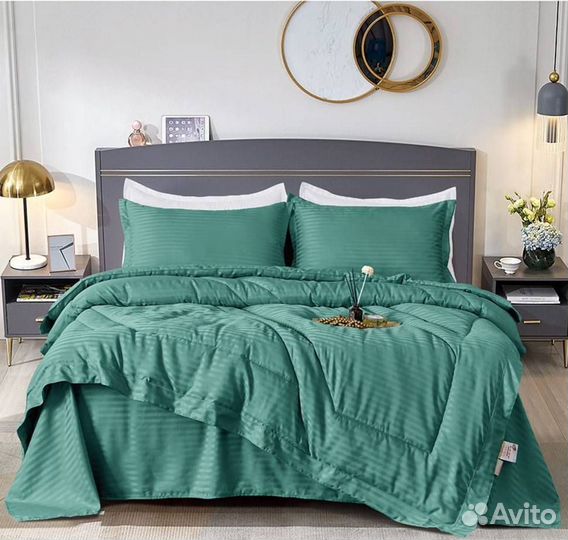 Постельное белье с одеялом Candies страйп -сатин