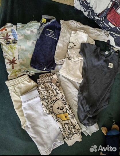 Вещи пакетом 6-12мес