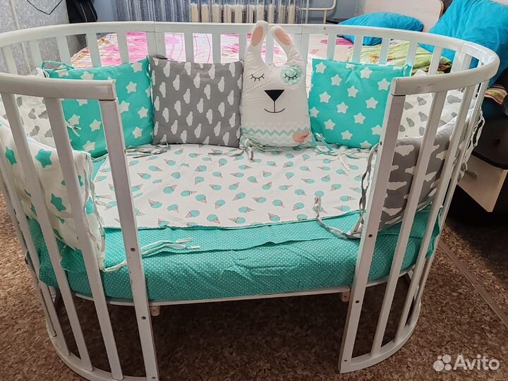 Кроватка-трансформер 8 в 1