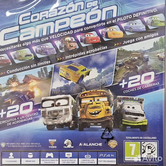 Cars 3 PS4 (новый)