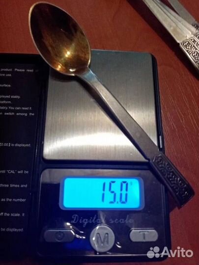 Серебряные кофейные ложки 916пр. 6шт. - СССР