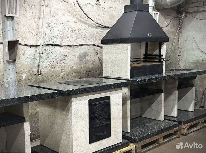 Модульная печь барбекю в наличии