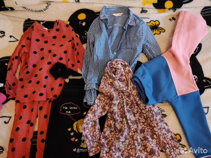 Пакет одежды для девочки 104 110
