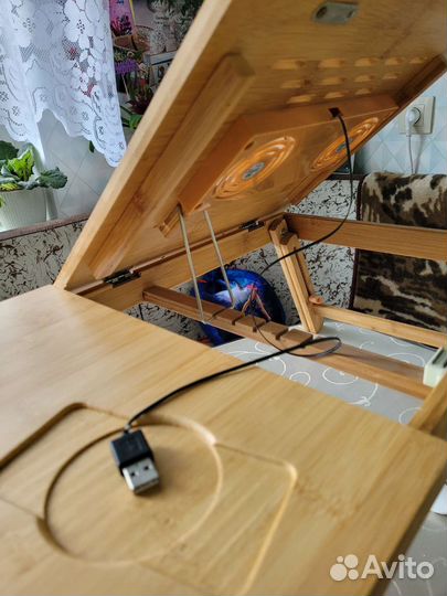 Столик для ноутбука sititek bamboo