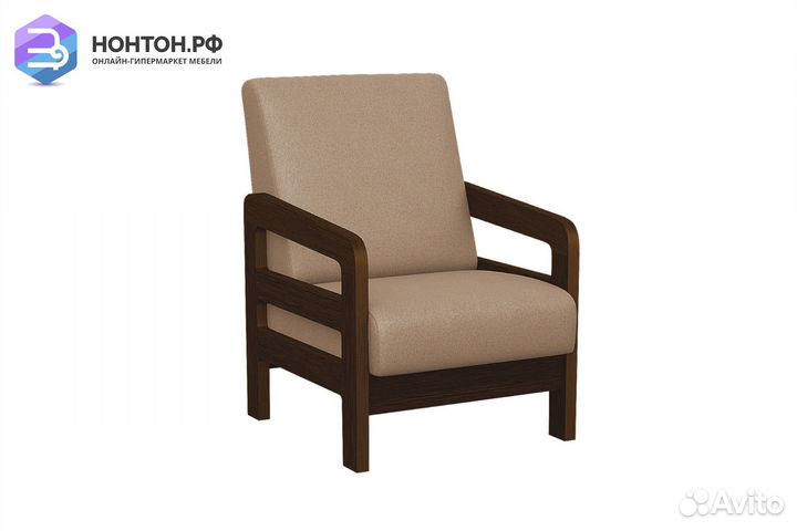 Кресло Вега-34 светло-бежевое