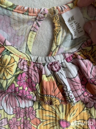 Комплект для девочки летний h&m 86р