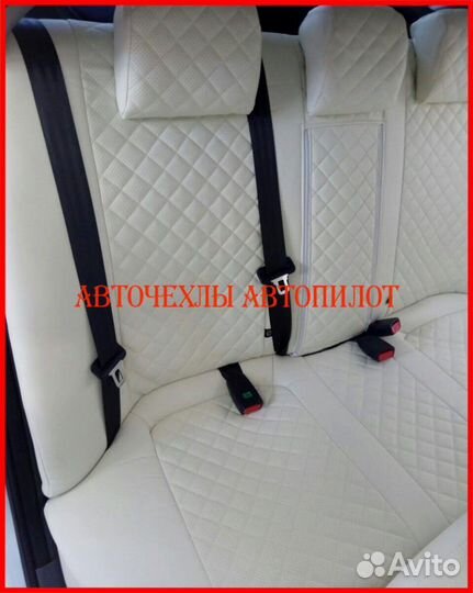 Чехлы Автопилот Nissan Almera Classic из экокожи