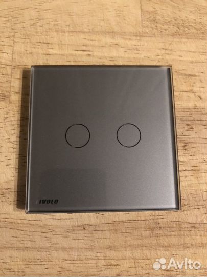 Панель (накладка) стеклянная Livolo для выключ