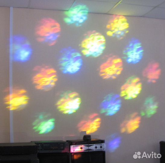 Светомузыка Future Light XF200 Gobo Линза Mic DMX