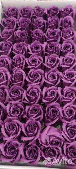Розы из мыла
