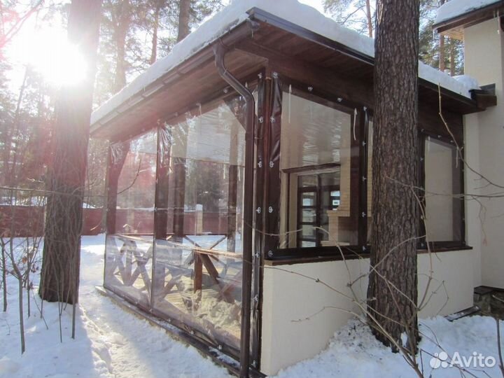 Мягкие окна под ключ