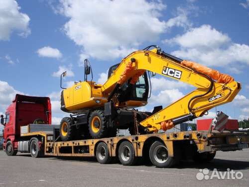 Перевозка спецтехники, дробилок