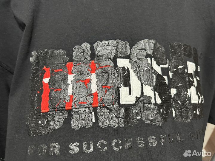 Футболка diesel оригинал m оверсайз