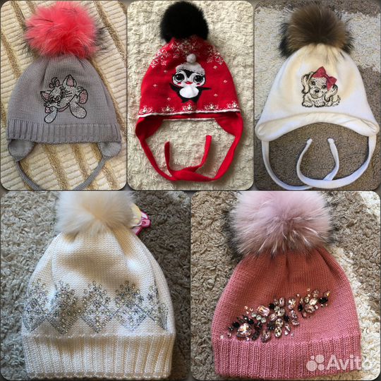 Головные уборы р.48-50, 50-52