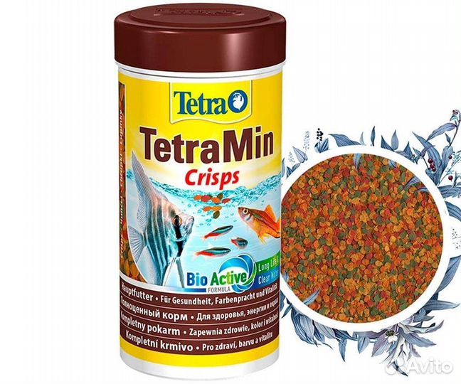 TetraMin Crisps (Чипсы) и Tetra Wafer Mix развес