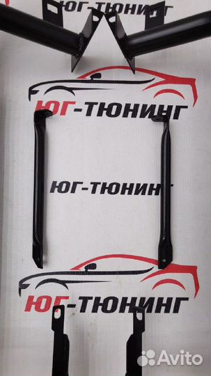 Новые пороги на land rover defender 90 black 83-20