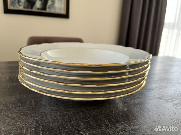 Чешский фарфор Thun Constance 24 предмета