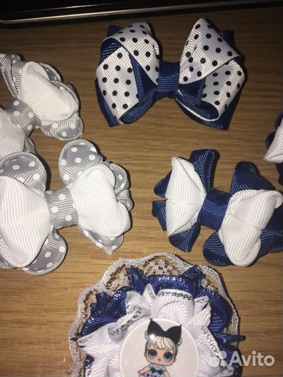 Резинки, банты для волос