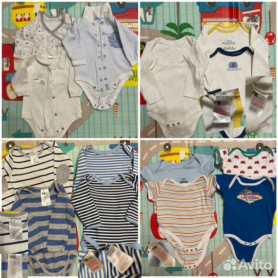 Огромный пакет вещей для мальчика mothercare, H&M