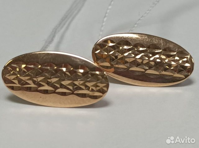 Золотые серьги