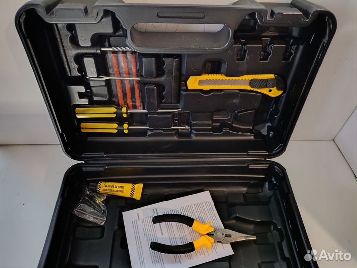 Компрессор автомобильный двухпоршневой