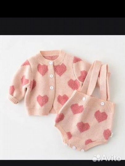 Теплый костюм 74 80 для девочки