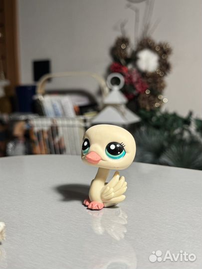 Littlest pet shop лебедь (редкий) lps