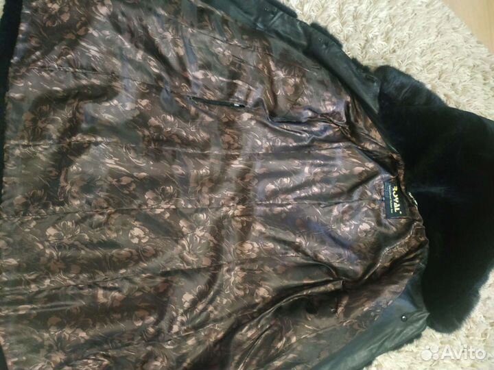 Шуба мутон норка 46 р