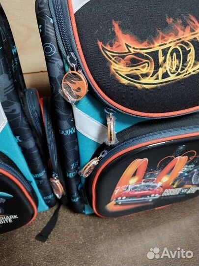 Школьные Рюкзаки трансформер hot wheels. Новые