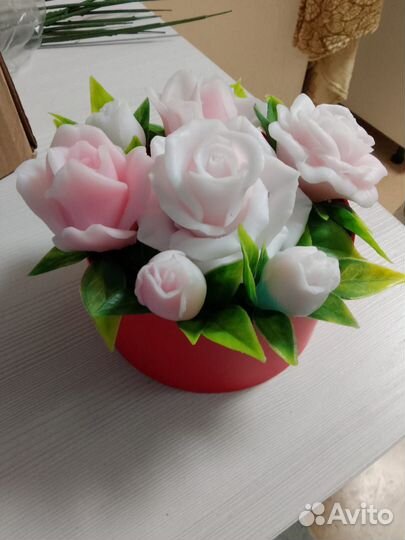 Букет из мыла