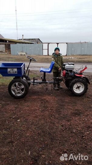 Адаптер передний с кузовом самосвал