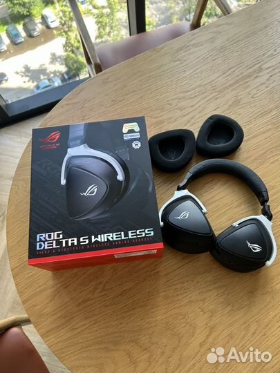 Беспроводные игровые наушники asus rog delta s