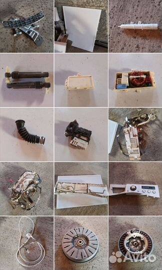 Бу запчастей на стиральную машину LG