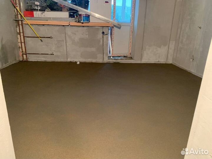 Полусухая стяжка пола